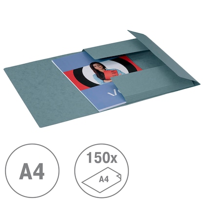 Artikelbild 3 für VON LEITZ Eckspanner DIN A4 grau, 1 St., Artikelnummer 635379