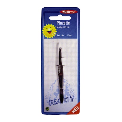Artikelbild für WUNDmed® schräge Spitze Pinzette 1-tlg., 1 St., Artikelnummer 468357