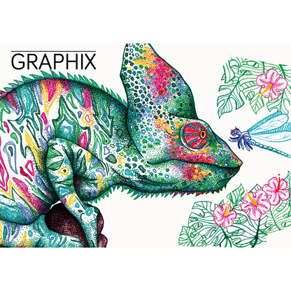 Artikelbild 3 für Marabu GRAPHIX HYPNOTIZE Fineliner farbsortiert 0,5 mm, 24 St., Artikelnummer 222959