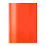 Artikelbild 1 für HERMA Heftumschlag transparent rot Kunststoff DIN A5, Artikelnummer 608527