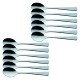 Artikelbild 1 für solex® Espressolöffel Karina silber, 12 St., Artikelnummer 984153