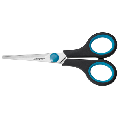 Artikelbild für WESTCOTT Schere Easy Grip schwarz-blau 14,0 cm, Artikelnummer 512101