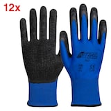Artikelbild 1 für NITRAS SAFETY unisex Arbeitshandschuhe 3521 blau Größe 9, 12 Paar, Artikelnummer 644357