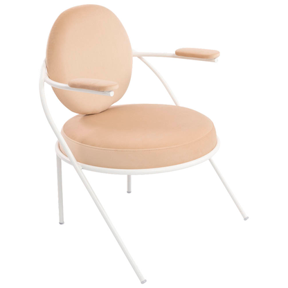 Artikelbild für meet powered by PAPERFLOW Sessel SATURNE elfenbein weiß Stoff 70,0 x 73,0 x 88,0 cm, 1 St., Artikelnummer 231698