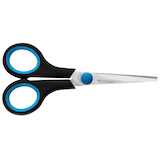 Artikelbild 1 für WESTCOTT Linkshänder-Schere Easy Grip schwarz-blau 14,0 cm, Artikelnummer 512113