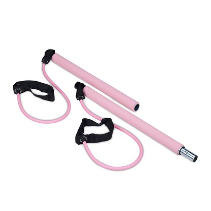 Artikelbild 8 für relaxdays Pilates-Stab pink, schwarz, Artikelnummer 734883