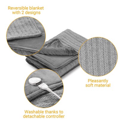 Artikelbild 5 für medisana HB 680 Heizdecke grau 120 W, Artikelnummer 858082