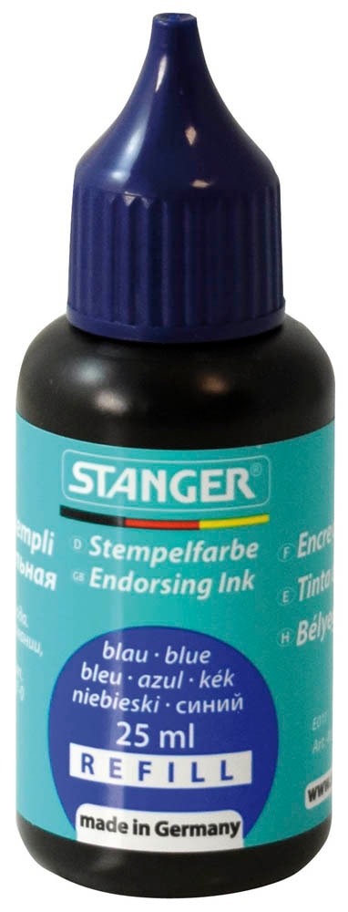 COLOP T110.25.N Glas Stempelfarbe Schwarz – 25 Ml, Für Stempelkissen