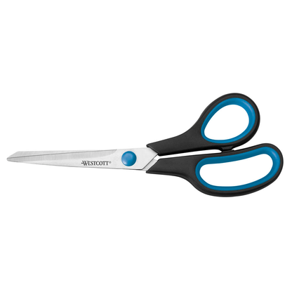 Artikelbild für WESTCOTT Schere Easy Grip schwarz-blau 20,0 cm, Artikelnummer 512127