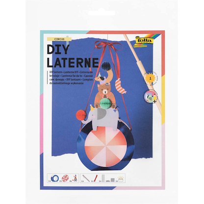 Artikelbild für folia Bastelset Circus mehrfarbig, Artikelnummer 719488