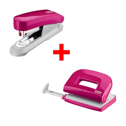 Artikelbild für novus Locher und Heftgeräte Set E210/E15 pink, Artikelnummer 158752