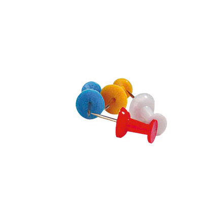 Artikelbild 3 für office discount Pinnnadeln farbsortiert, 200 St., Artikelnummer 620948
