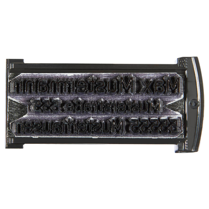 Artikelbild 6 für trodat Textstempel, individualisierbar Pocket Printy 9511 selbstfärbend schwarz Logo möglich, 1 St. - Direkt online personalisieren, Artikelnummer 640468