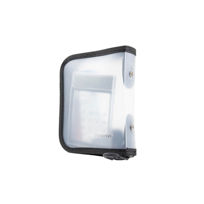 Artikelbild 7 für FolderSys Reißverschlussbeutel Mini DIN A6 transparent/schwarz 0,5 mm, 1 St., Artikelnummer 592564