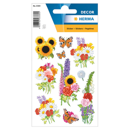 Artikelbild für HERMA Aufkleber 3369 Blumen, 30 Etiketten, Artikelnummer 292951