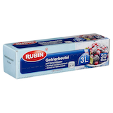 Artikelbild 1 für RUBIN Gefrierbeutel 3,0 l, 30 St., Artikelnummer 534737