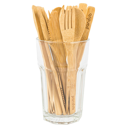 Artikelbild 2 für pandoo Mehrweg-Gabeln, Holz, 5 St., Artikelnummer 933337