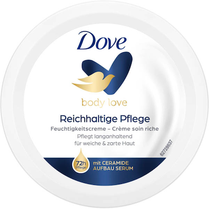 Artikelbild für Dove Reichhaltige Pflege Hautcreme 150 ml, Artikelnummer 538219