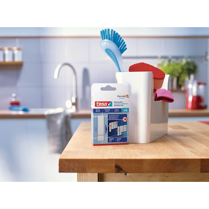 Artikelbild 4 für tesa Powerstrips Klebestreifen für max. 3,0 kg, 2,0 x 8,0 cm, 6 St., Artikelnummer 386180