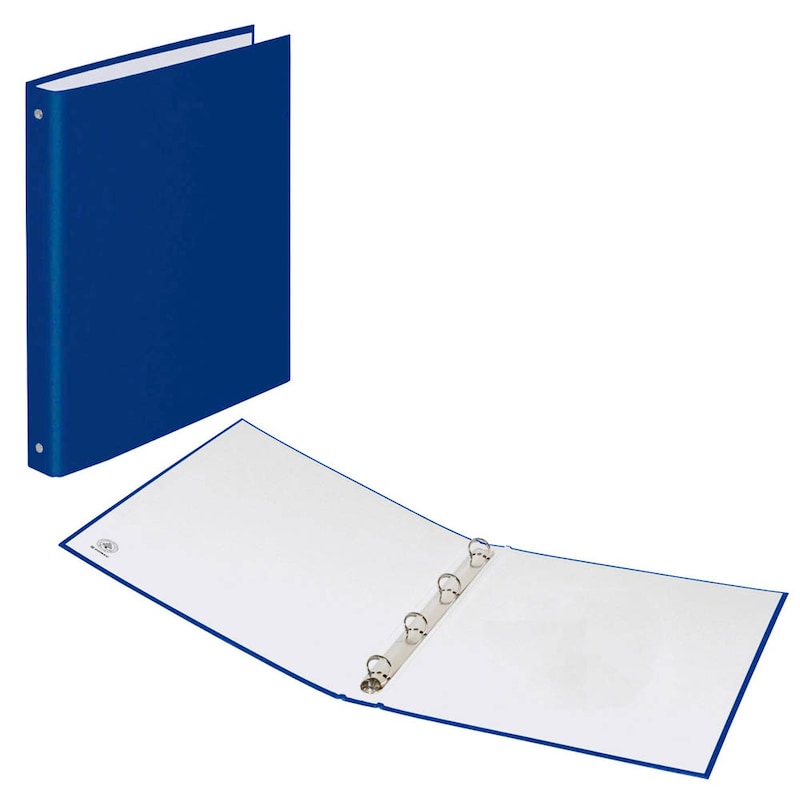 DONAU 3934001PL 06 Ringbuch/Grün | 4 D Ring Mechanik 30mm DIN A4 Ringordner Pappe/Kunststoff | Aus 1,9 mm dickem Karton mit öko PP 100µ | 10er Packung