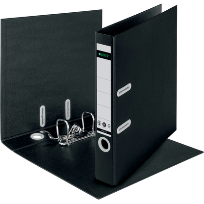 Artikelbild 3 für LEITZ recycle 1019 Ordner schwarz Karton 5,0 cm DIN A4, 1 St., Artikelnummer 304424