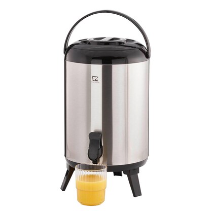 Artikelbild für APS Isolier-Getränkespender schwarz, silber 9,5 l, 1 St., Artikelnummer 196376