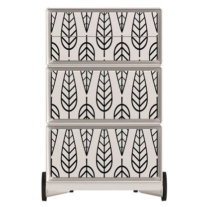 Artikelbild 3 für PAPERFLOW easyBox Black & White Rollcontainer weiß, schwarz 60491 4 Auszüge 39,0 x 43,6 x 64,2 cm, Artikelnummer 215737