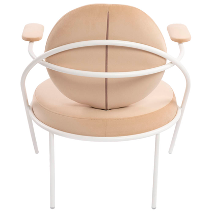 Artikelbild 4 für meet powered by PAPERFLOW Sessel SATURNE elfenbein weiß Stoff 70,0 x 73,0 x 88,0 cm, 1 St., Artikelnummer 231698