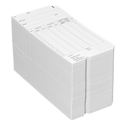 Artikelbild 2 für BÜRK MOBATIME Stempelkarten Typ 2 - 6, 500 St., Artikelnummer 580480