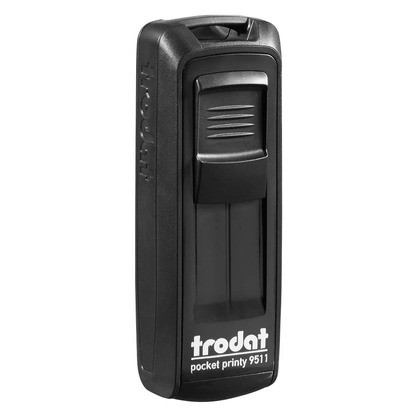 Artikelbild 4 für trodat Textstempel, individualisierbar Pocket Printy 9511 selbstfärbend schwarz Logo möglich, 1 St. - Direkt online personalisieren, Artikelnummer 640468