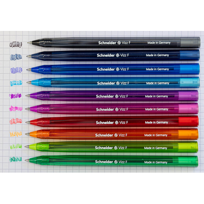 Artikelbild 13 für Schneider Kugelschreiber Vizz M farbsortiert, Schreibfarbe: farbsortiert, 10 St., Artikelnummer 325041