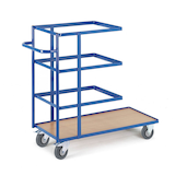 Artikelbild 1 für Rollcart Kommissionierwagen 08-7710 blau 47,0 x 104,0/63,0 x 106,0 cm, Artikelnummer 655896