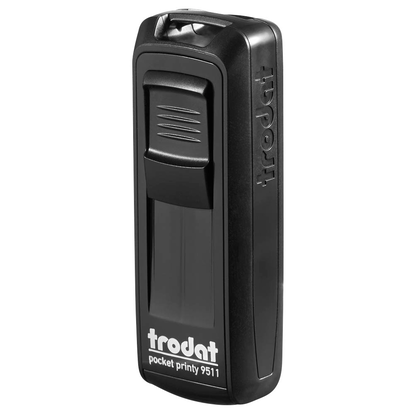 Artikelbild 12 für trodat Textstempel, individualisierbar Pocket Printy 9511 selbstfärbend schwarz Logo möglich, 1 St. - Direkt online personalisieren, Artikelnummer 640468