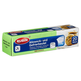 Artikelbild 1 für RUBIN Gefrierbeutel 1,0 l, 20 St., Artikelnummer 534757