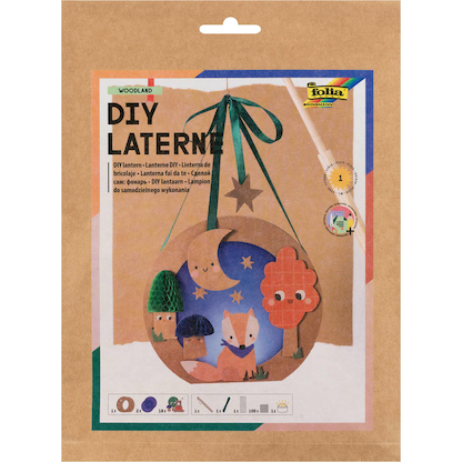 Artikelbild für folia Bastelset Woodland mehrfarbig, Artikelnummer 719509
