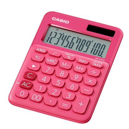 Artikelbild 3 für CASIO MS-20UC Tischrechner pink, Artikelnummer 435988