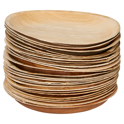 Artikelbild 2 für PAPSTAR Palmblatt-Teller pure natur 23,0 x 23,0 cm, 25 St., Artikelnummer 130734