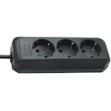 Artikelbild 1 für brennenstuhl Eco-Line 3-fach Steckdosenleiste 1,5 m schwarz, Artikelnummer 554644