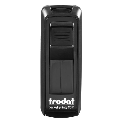 Artikelbild 13 für trodat Textstempel, individualisierbar Pocket Printy 9511 selbstfärbend schwarz Logo möglich, 1 St. - Direkt online personalisieren, Artikelnummer 640468