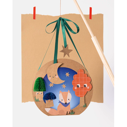 Artikelbild 2 für folia Bastelset Woodland mehrfarbig, Artikelnummer 719509