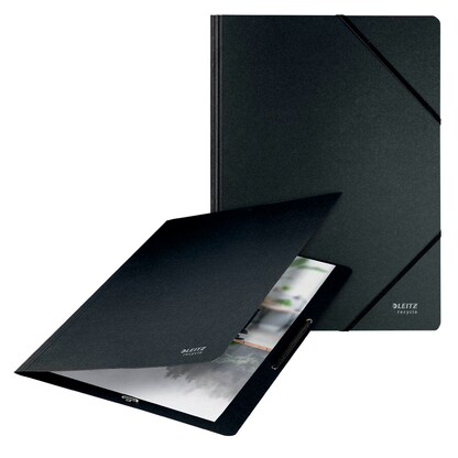 Artikelbild für LEITZ Eckspanner recycle 3908 DIN A4 schwarz, 1 St., Artikelnummer 304463