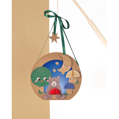 Artikelbild 3 für folia Bastelset Woodland mehrfarbig, Artikelnummer 719509