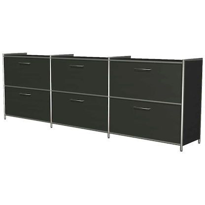 Artikelbild für Kerkmann Sideboard Lago, 13791913 anthrazit 236,0 x 38,0 x 78,0 cm, 1 St., Artikelnummer 789861