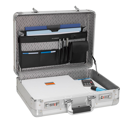 Artikelbild 4 für ALUMAXX Aktenkoffer TAURUS Aluminium silber 46,0 x 16,0 x 34,0 cm, Artikelnummer 121475