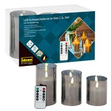 Artikelbild 1 für Idena LED-Kerzen grau, 1 St., Artikelnummer 761934