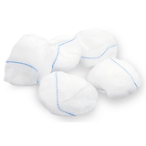 Artikelbild 1 für Meditrade® Mulltupfer mit Röntgenkontrastfaden 1180, Gr. rund, walnussgroß weiß, 30x 10 St., Artikelnummer 566988