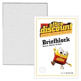 Artikelbild 1 für office discount Briefblock DIN A4 kariert, 1 St., Artikelnummer 648432