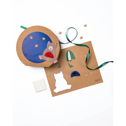 Artikelbild 4 für folia Bastelset Woodland mehrfarbig, Artikelnummer 719509