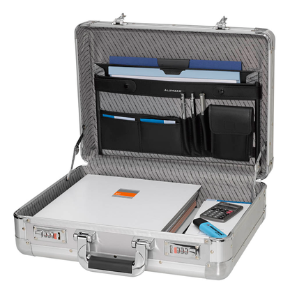 Artikelbild 3 für ALUMAXX Aktenkoffer TAURUS Aluminium silber 46,0 x 16,0 x 34,0 cm, Artikelnummer 121475