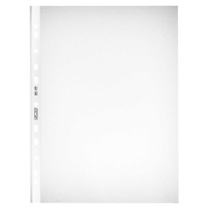 Artikelbild 2 für herlitz Prospekthüllen DIN A4 transparent genarbt 0,05 mm, 100 St., Artikelnummer 802136